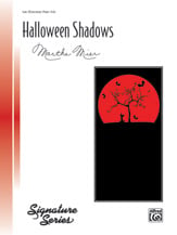 Halloween Shadows piano sheet music cover Thumbnail